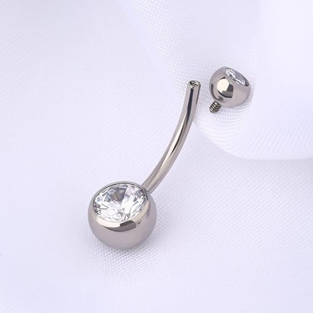 Body Piercing Quality Jewelry - Anéis de umbigo de material de