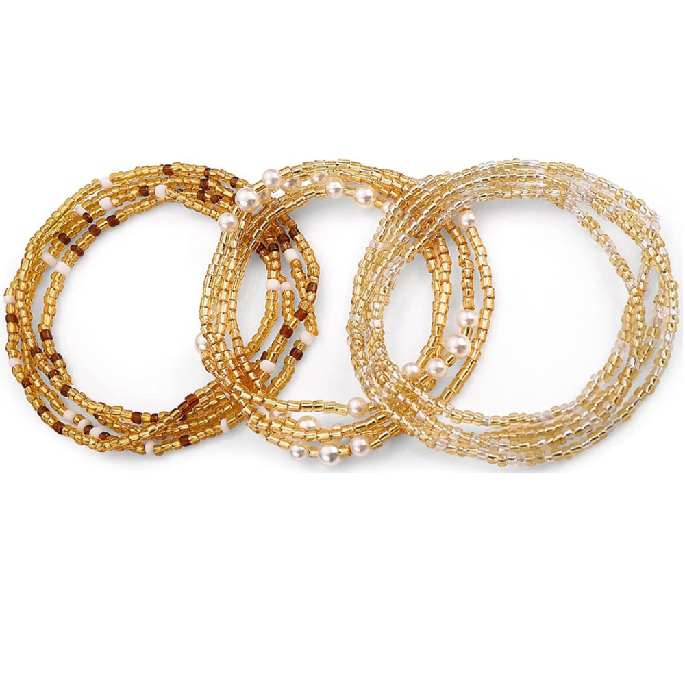 Body Jewelry Changing Kit - Conjunto de Correntes de Cintura Elásticas