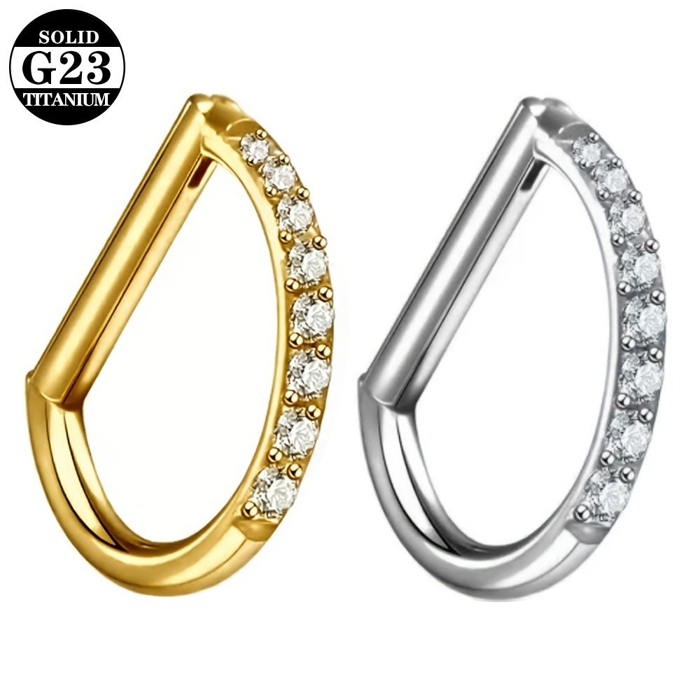 Body Jewelry Materials - Piercing de Titânio ASTM F136 para