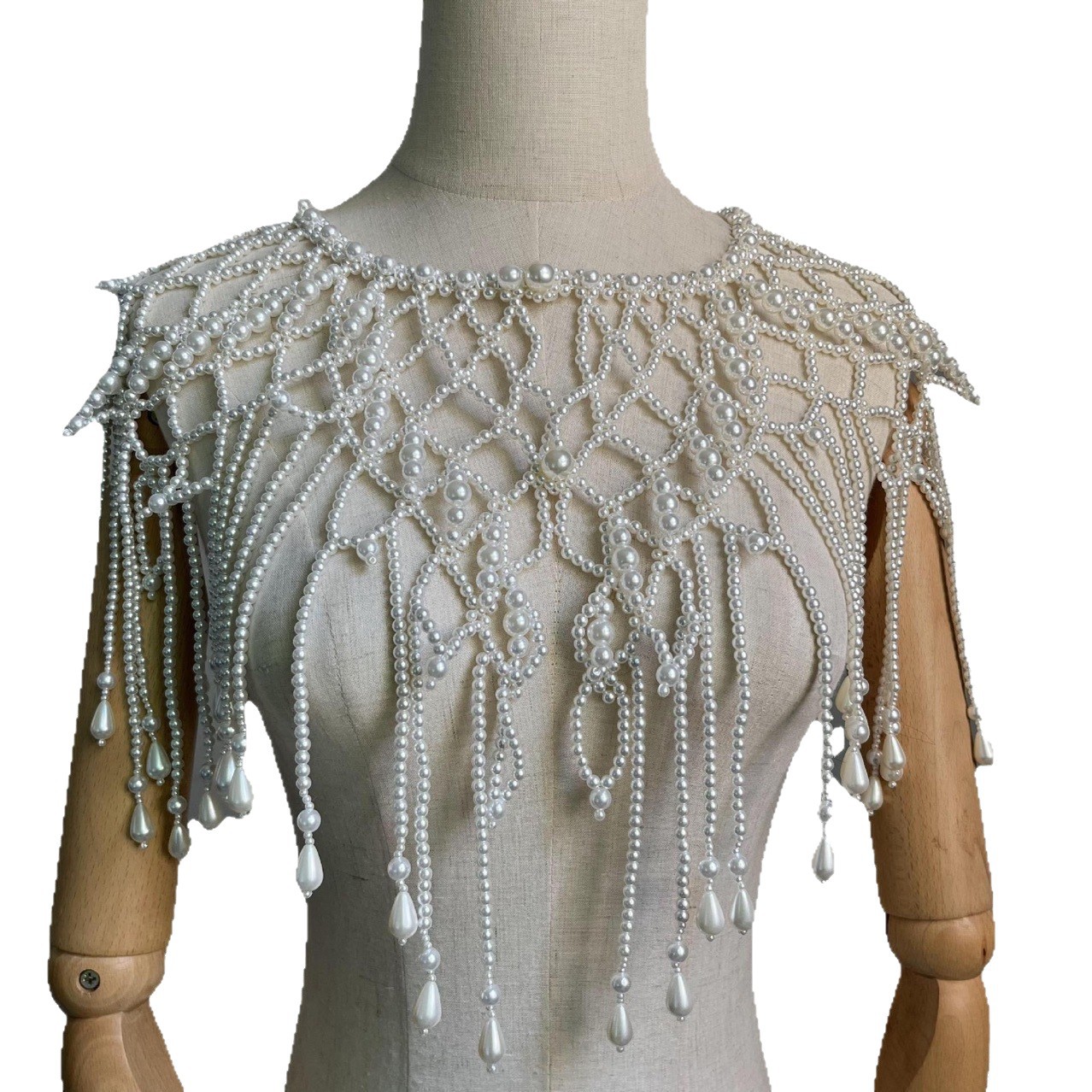 Colete de Corpo Artesanal com  - Body Jewelry Vest avaliação e preço