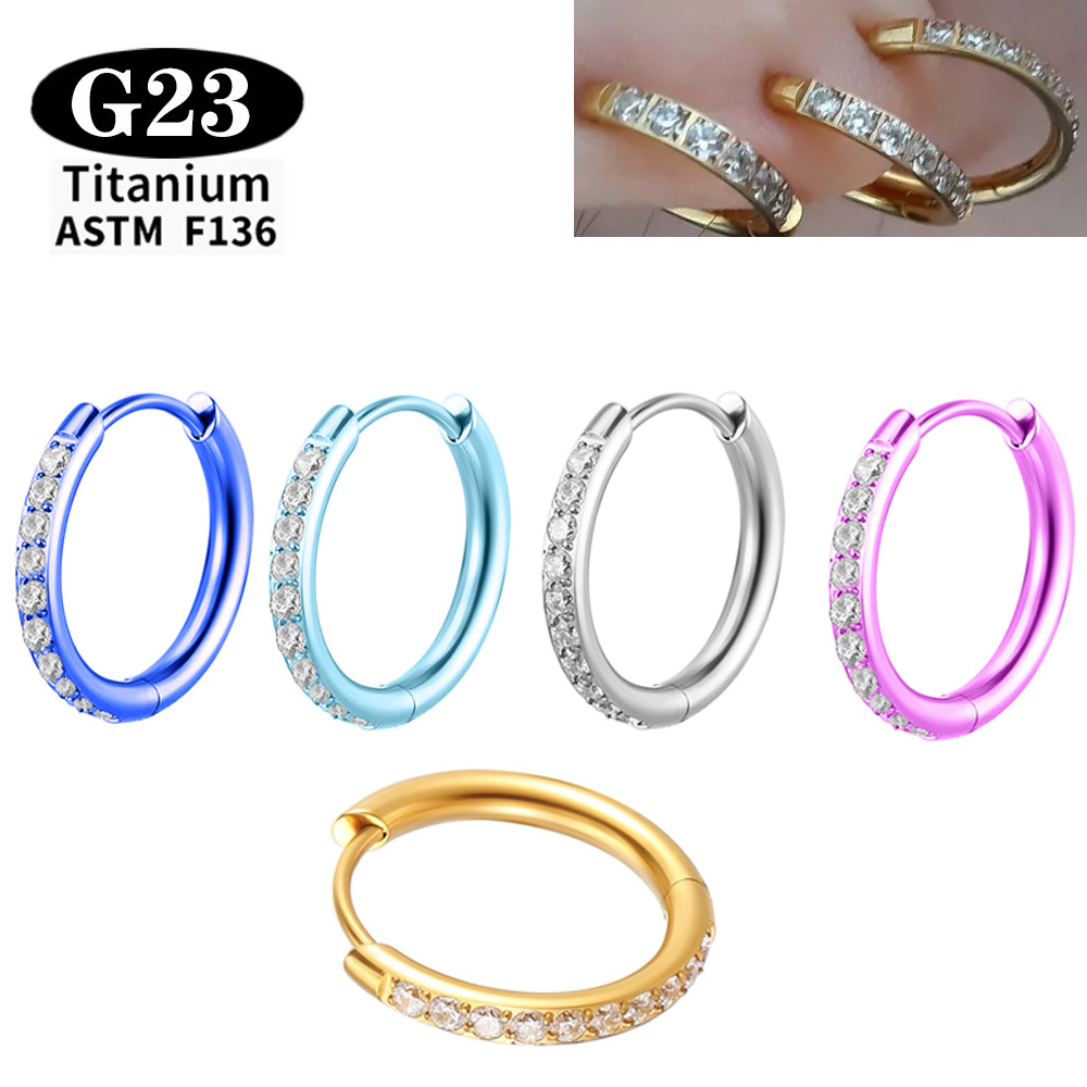 Argola de Titânio ASTM F136 G2 - Body Piercing Quality Jewelry avaliação e preço