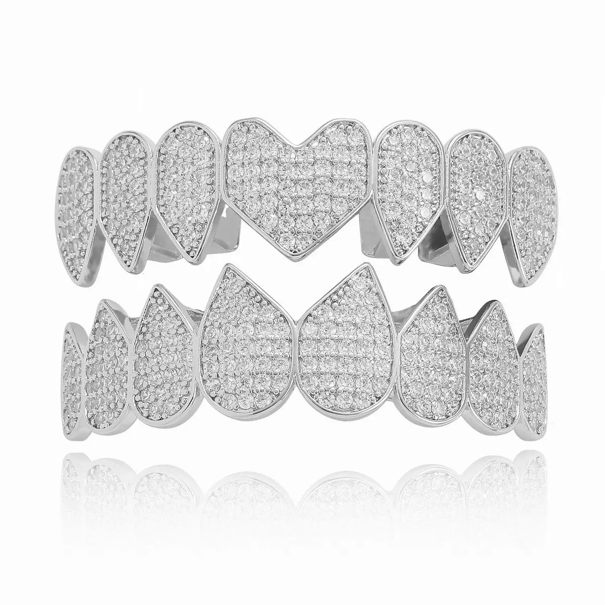 Hiphop rock iced out 5a zircão - Body Jewelry Materials avaliação e preço