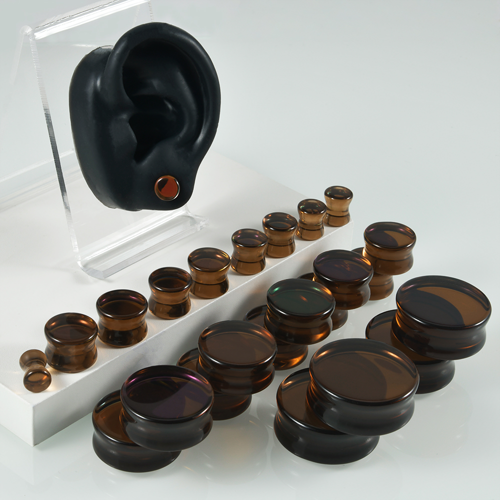 1 par de tampões de ouvido de  - Body Piercing Quality Jewelry avaliação e preço