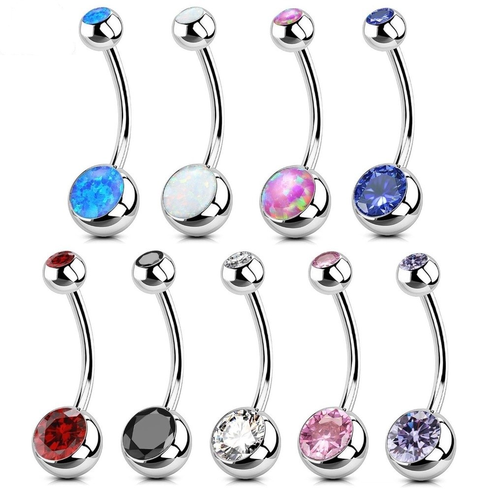 Anéis de umbigo de material de - Body Piercing Quality Jewelry avaliação e preço
