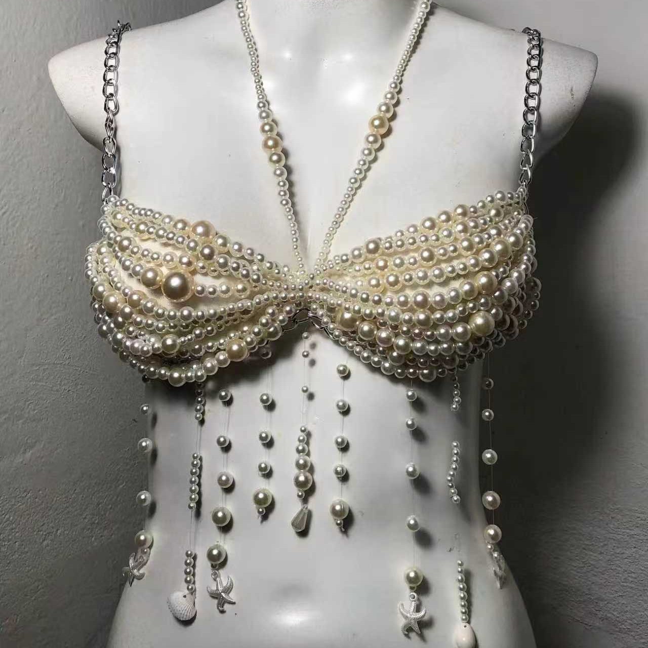Colete Feminino de Verão com C - Body Jewelry Vest avaliação e preço