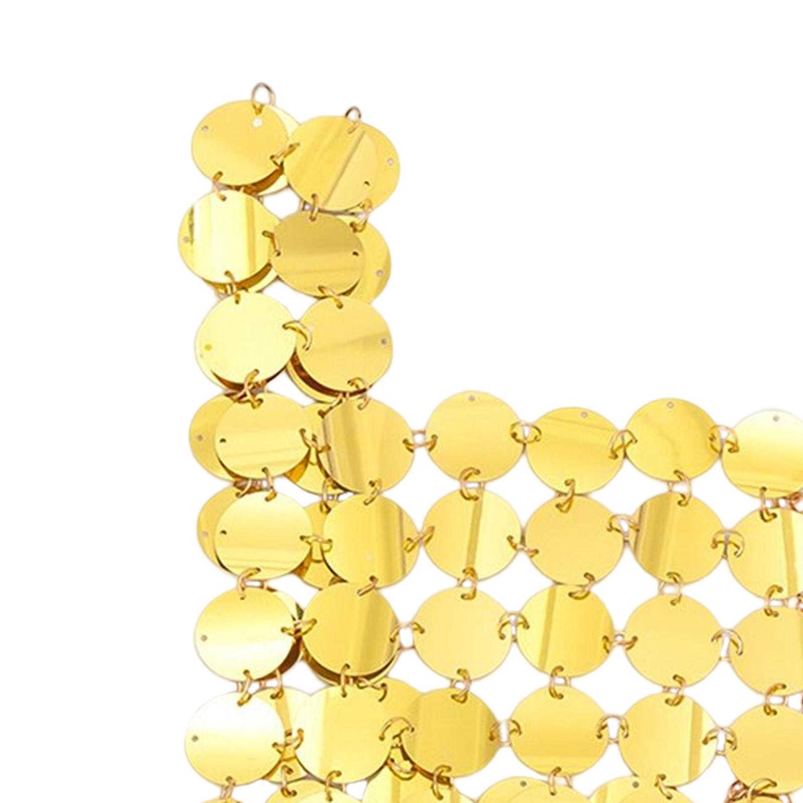 Colete de Lantejoulas Brilhant - Body Jewelry Vest avaliação e preço