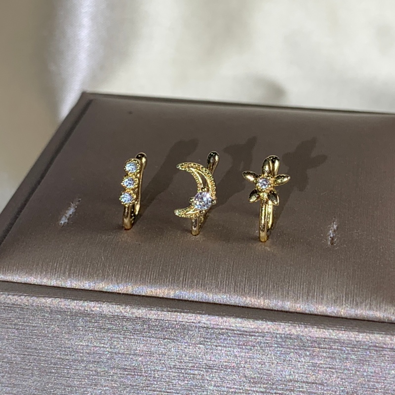 Conjunto de 3 clipes de nariz  - Body Jewelry Materials avaliação e preço
